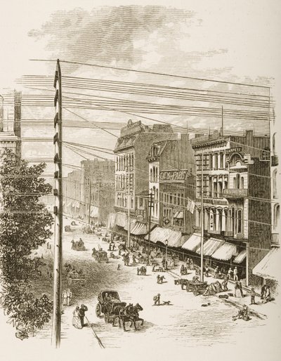 Clark Street, Chicago, from 
